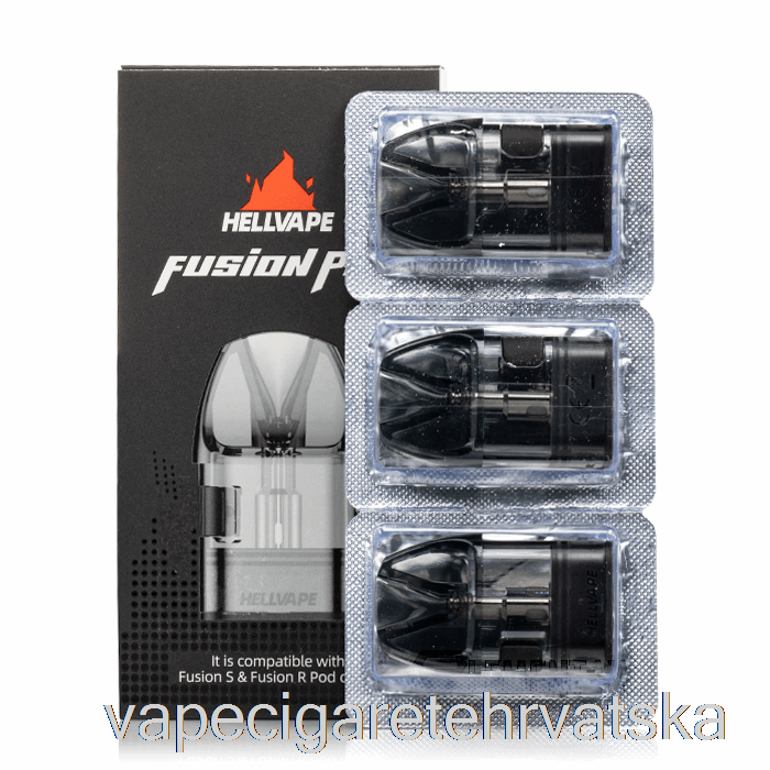 Vape Hrvatska Hellvape Fusion R Replacement Pods 1.2ohm Meshed Pods